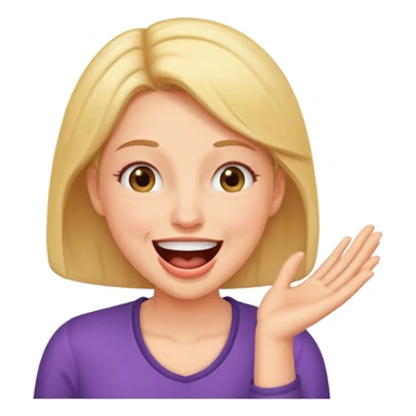 woman burping sticker