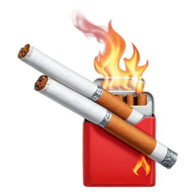 Marlboro cigrate emoji sticker
