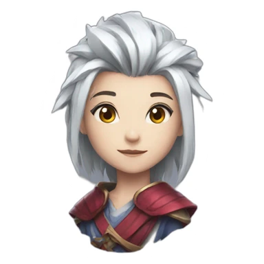 yone from league of legends sticker