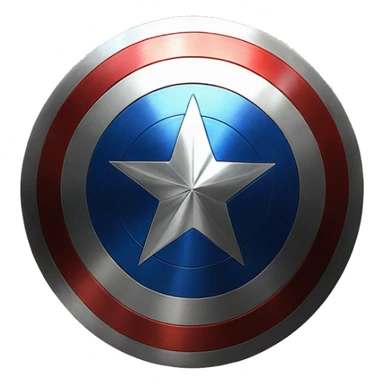Captain America shield  sticker