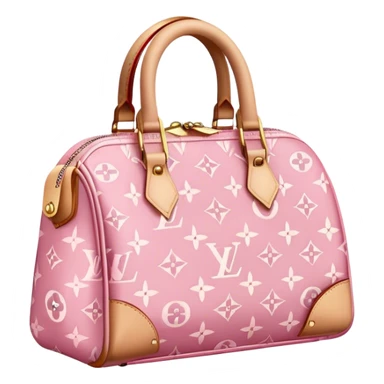 Louis Vuitton pink bag sticker
