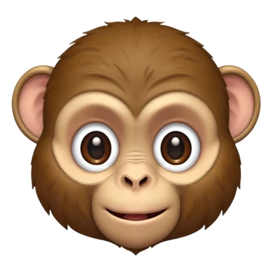 monkey knocking sticker