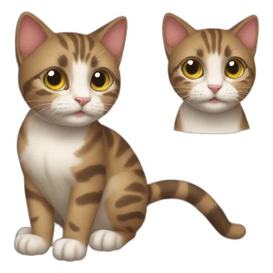 cat pipi sticker