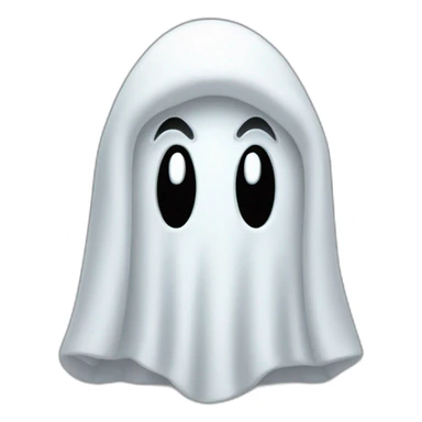 super mario ghost sticker
