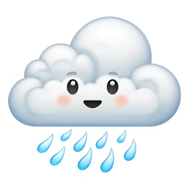 cloud breathing in air  sticker