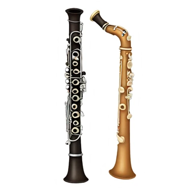 wood Clarinet sticker