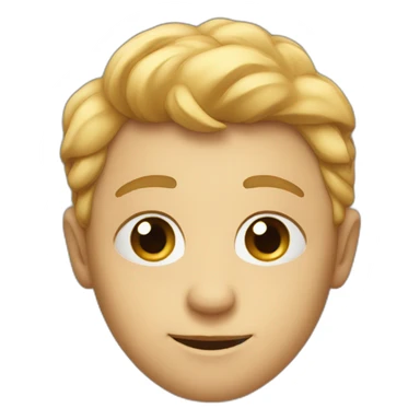 Visage avec main qui salut sticker