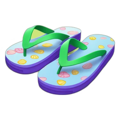 flip flop sticker