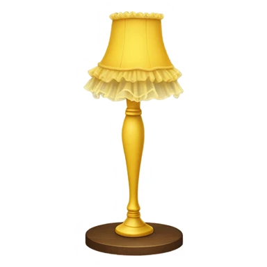Christmas story leg lamp sticker