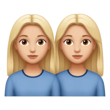 Genemi Tvillingarna Twins sticker