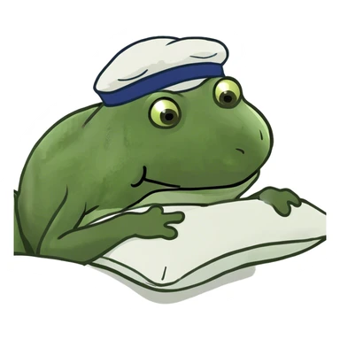 baby sleeping on bed sticker