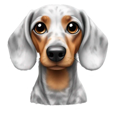 Dachshund Marble sticker