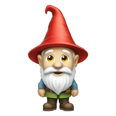 Yard Gnome Tall sticker