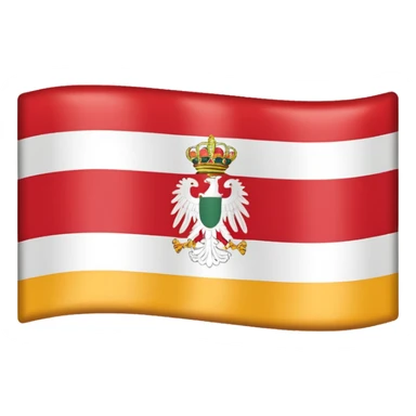 Austria hungary flag sticker