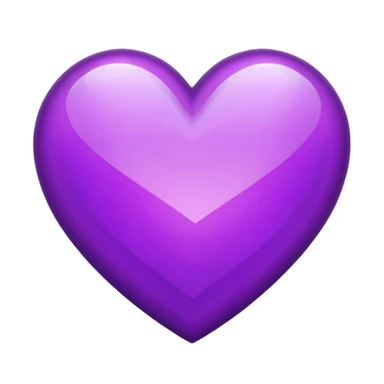 purple heart with geometric pattern sticker