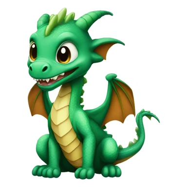 Baby Dragon be quiet sticker