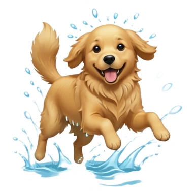dog dock diving sticker