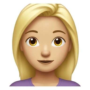 Blond girl who do yoga  sticker