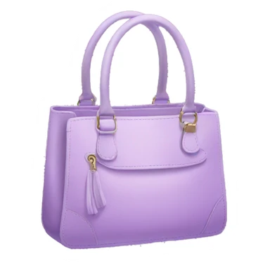 Light Purple handbag sticker