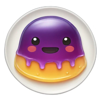 jelly-on-plate sticker