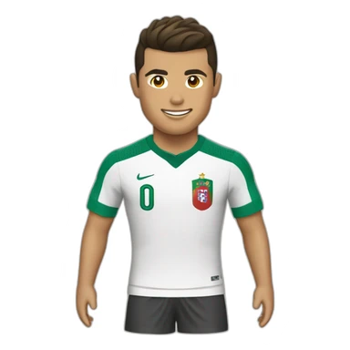 Christiano Ronaldo Portugal Shirt sticker
