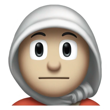 shy guy from mario blushing sticker