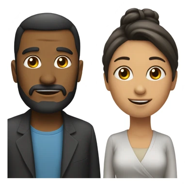 Marido y mujer sticker