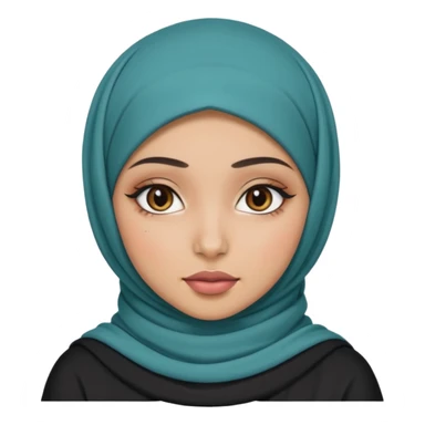hijab girl baddy sticker