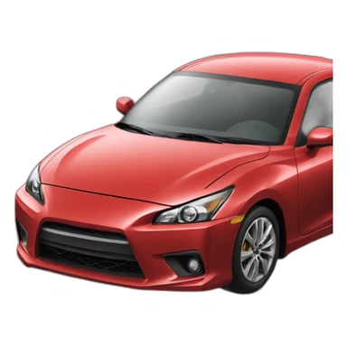 Japanesse car red sticker