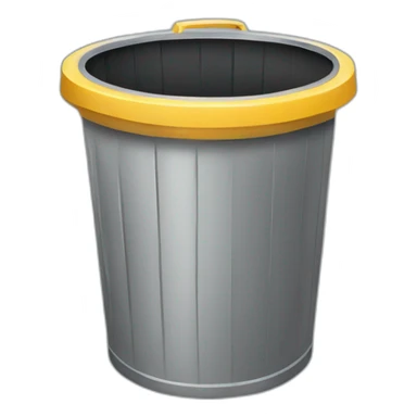 trash bin sticker