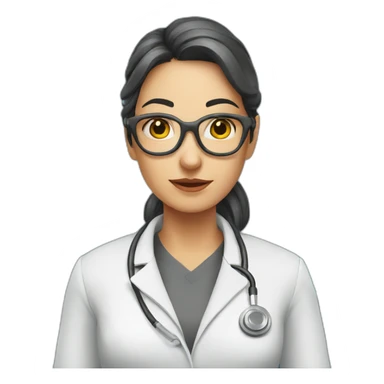 Female scientist says stop medics sticker