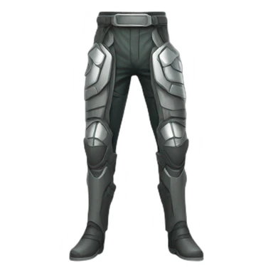 futuristic Technomancer armored pants sticker