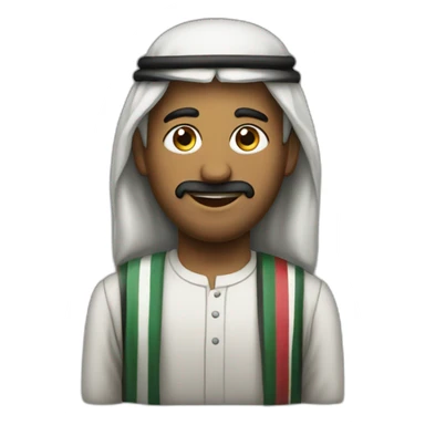 Palestine kuffyah  sticker