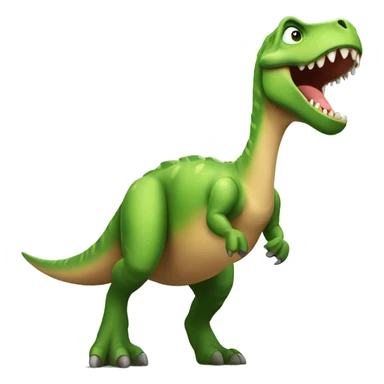 Happy Dinosaur  sticker