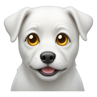 Dog that is a ghost sticker