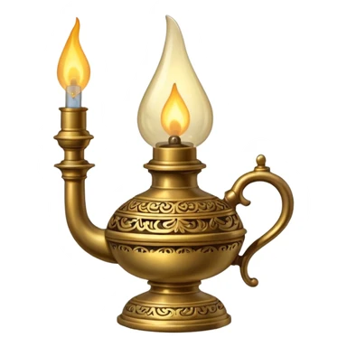 Oil Lamp sticker