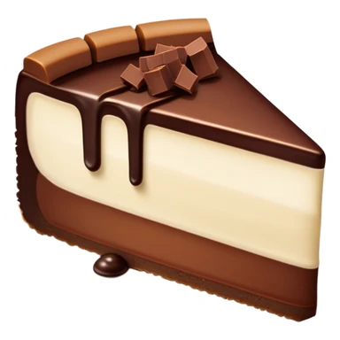Chocolate cheesecake  sticker