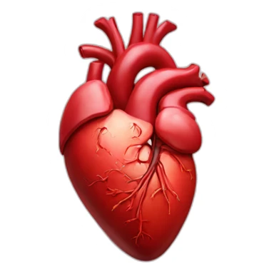 A human heart Quran sticker