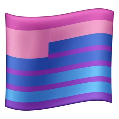 Bisexual flag sticker