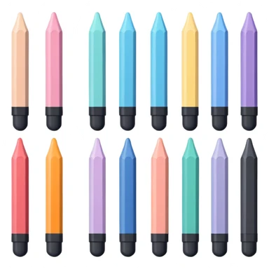 Pastel Coptic markers  sticker