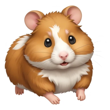 Hamster running sticker