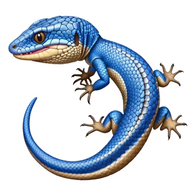 blue-tongued-skink sticker
