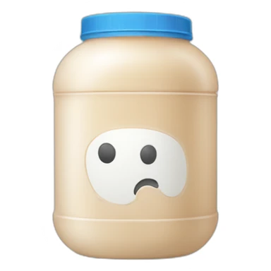 whey protein sticker