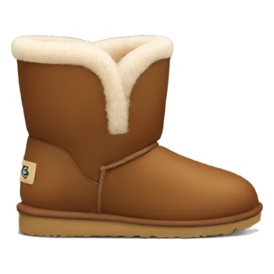 brown mini ugg boots sticker