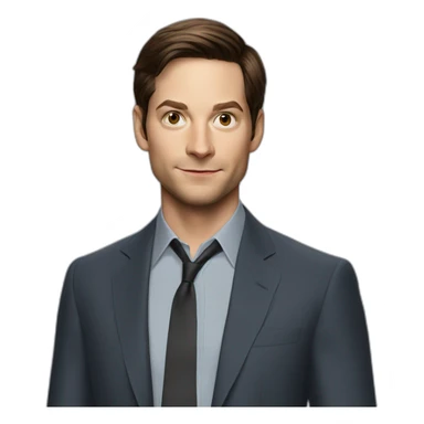 spiderman tobey maguire sticker