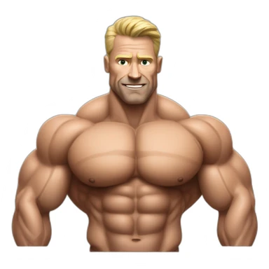 Sam sulek bodybuilding  sticker