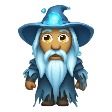 Ice sorcerer infernal sticker