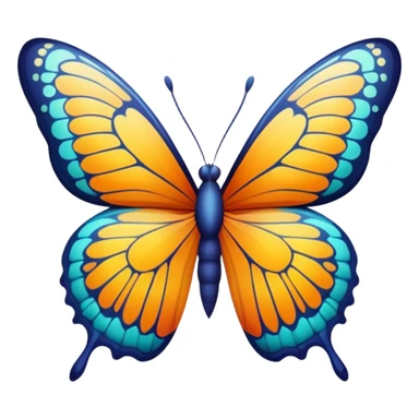 Butterfly's sticker