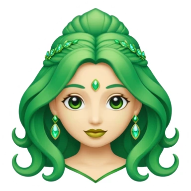 el shrak green maja sticker