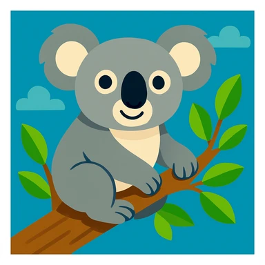 Koala sticker